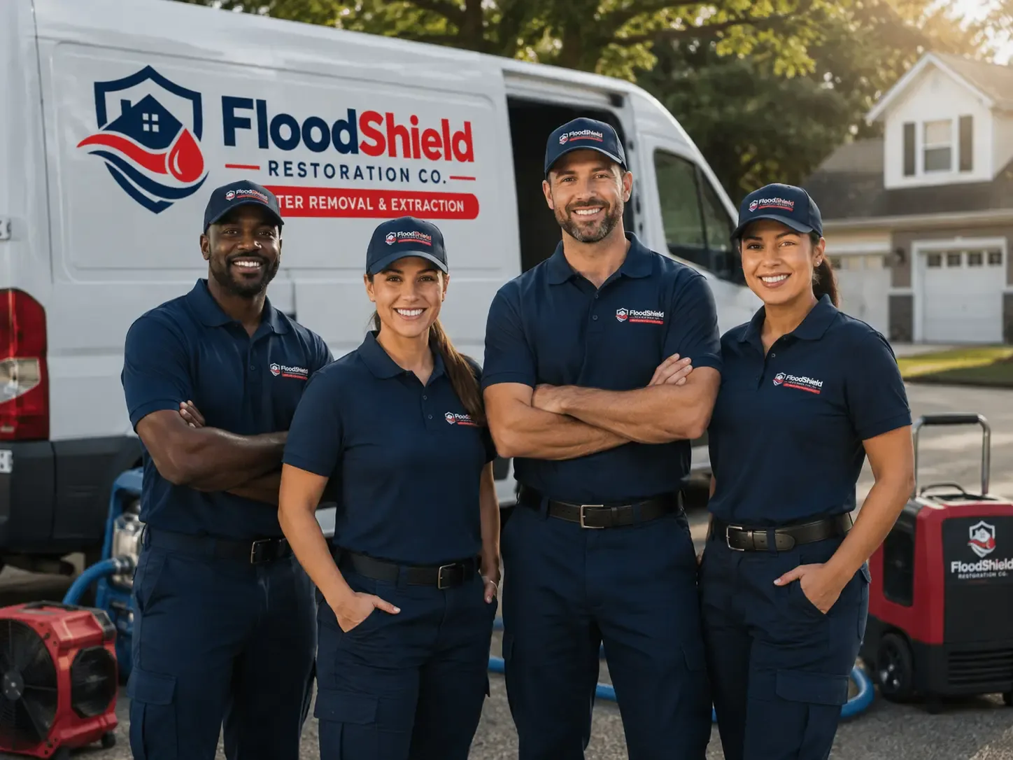 Flood Damage Restoration company in Lake Como, PA